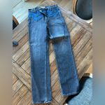 MOTHER Denim  Double Rocky Rider Nerdy Straight Leg Jeans 29 Photo 5