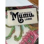 Show Me Your Mumu  Romper Women Large Green Pink Paisley Palace Rowdy‎ Romper Photo 8