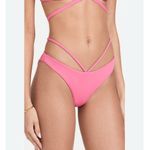 Jonathan Simkhai Emmalynn Bikini Bottom in Pink, Size M NEW w/Tag Pink Size M Photo 0