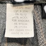 Vintage 90s Iris Singer Collection Gray Pinstripe Wool Angora Blend Pants 8 Size 30 Photo 8