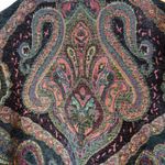 Vintage 90s Flashback Paisley Tapestry Jacket Boho Festival Size 2X Black Photo 7