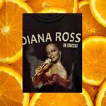 Gildan Diana Ross in Concert Band Shirt Size Medium‎ Photo 2