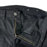 American Eagle  Hi Rise Jegging Crop Distressed Black 10 Photo 7