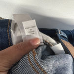 Madewell  Baggy Straight Jeans Womens 28 Blue Denim Cotton Stretch High Rise Photo 13