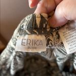 Erika  Green and cream Patterned cropped Pants petite large Photo 4