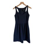 Cynthia Rowley  Dark Blue Sleeveless Mini Dress Photo 4