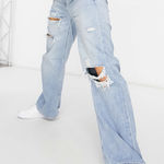 American Eagle  super high waist skater jeans 4066 size 8 short Photo 0