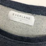 Everlane  The Crew Sweatshirt: Marled Navy Blue Photo 10