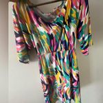 Trina Turk ππππ©΅ Tropical Print Swimsuit/Beach Coverup - Womenβs Medium Photo 0