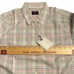 UNTUCKit Women’s Chasseles Button Down Long Sleeve Blue pinstripe Shirt Sz 4 NWT Gray Photo 7