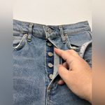 AGOLDE Riley Crop High Rise Straight Womens Size 23 Denim Blue Whiplash Jean NEW Photo 12