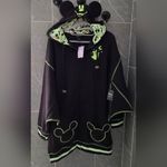 Disney NWT Her Universe  Halloween Mickey Mouse Ghost Glow In Dark Hoodie Dress S Photo 8