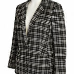 Ann Taylor  Loft Women's Plaid Blazer Jacket Size 10 Photo 0