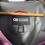 Outdoor Research Aspire Hooded‎ Rain Jacket in Purple Size Extra Small Photo 6