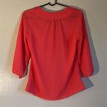 Banana Republic Coral Transparent Tunic Blouse Women Size XS Photo 1
