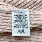 Leith  Ribbed Shawl Cocoon Open Front Cardigan Sweater in Dusty Rose Pink, XS‎ Photo 11