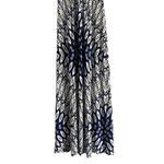 London Times Blue and White Patterned Maxi Dress Patterned Size 6 Wedding Guest Shower Boho Photo 5