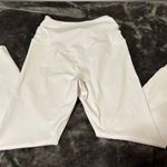 Ododos Leggings Women’s Size Small White Cross Waist Photo 1