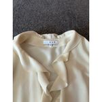 IRO  Cream Ruffled Blouse‎ Size 36 Photo 3