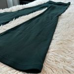 Aerie Offline by  Ribbed Flare Leggings Teal Green Size L Long High Rise Yoga Photo 5