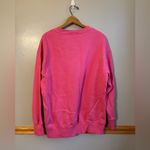 Nike Crewneck Sweatshirt Center Swoosh Logo Pink Oversized size small Photo 1