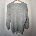 Aerie soft cozy open front long cardigan oversized knit sweater XS chunky casual Photo 6