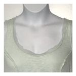 Anthropologie  Lilka Mint Green Knit Tank Top Lace Ruffle Trim Small Photo 3