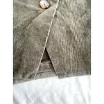 Lulu's Road to Love Olive Green Corduroy Button Photo 4