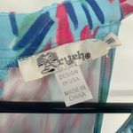 Aryeh  Size Medium Dress Blue Pink‎ Sleeveless Maxi Stretch Summer Beach Pool Photo 3