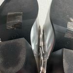 Azalea Wang Esperanza Western Style Bootie in Metallic Silver 7 Photo 6