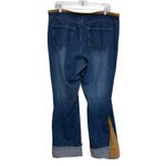 Baccini Vintage  Y2K Studded Cowgirl Flare Jeans with Suede Accents - Size 16 Photo 1
