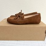 J.Crew Driving Loafers Suede in English Saddle Brown Size 6 NWB Photo 5