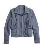 Sonoma NWT Women’s Solid Gray Zip Front Jacket Size XXL Photo 0