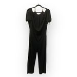 Trina Turk  Angie Jumpsuit Gold Chain, Cold Shoulder M, NWT Photo 3