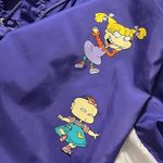 Nickelodeon  medium Rugrats pullover hoodie front pocket closes adjustable straps Photo 11