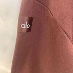 Alo Yoga Luxe Brown Knit Sweater Photo 3