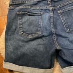 Kut From The Kloth  Denim Shorts Size 14 Womens Cuffed Dark Wash 6" Inseam Photo 7