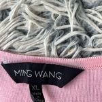 Ming Wang  Tank Top Women's Size X-Large Knit Pink Photo 2