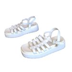 Torrid White Platform Sandals Photo 3