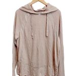 Lincoln Outfitters  Henley Sweater Hoodie Pullover Waffle Knit Photo 0