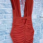 Michael Costello x REVOLVE Coen Mini Dress in Orange size small Photo 7