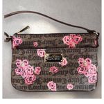 Juicy Couture Pink Bloom Brown Crossbody Photo 2