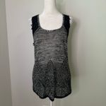 Miss Me  gray sparkly knit tank top size M Photo 1