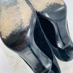 Christian Dior Authentic Dior black velvet tip heels Photo 3
