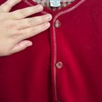 Vintage Take Two Button Down Cardigan Sweater Christmas Snowmen Winter Size Large Photo 4