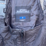 Vintage Sport Essentials Black Snow Bib ski Bib Winter wear Overalls Size Small Photo 4