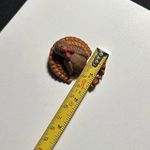 Handmade Autumn / Fall Thanksgiving Turkey Brooch Pin Brown Photo 5