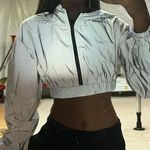 The Kript Zip Crop Top Photo 3