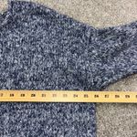 Pure Jill Womens L CrewNeck Knit Sweater Blue Marled Long Sleeve Cotton Blend Size L Photo 3