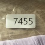 Current Air  Angelica Pleated Blouse Lilac Puff Sleeve Tie Neck Top Tunic Medium Photo 7